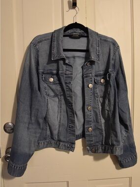 Lane Bryant Light Blue Denim Jean Jacket